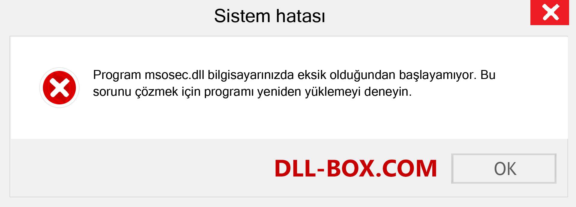 msosec.dll dosyası eksik mi? Windows 7, 8, 10 için İndirin - Windows'ta msosec dll Eksik Hatasını Düzeltin, fotoğraflar, resimler